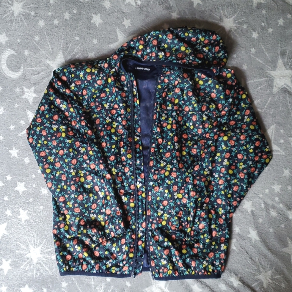 Lands End Kids Waterproof Rain Jacket